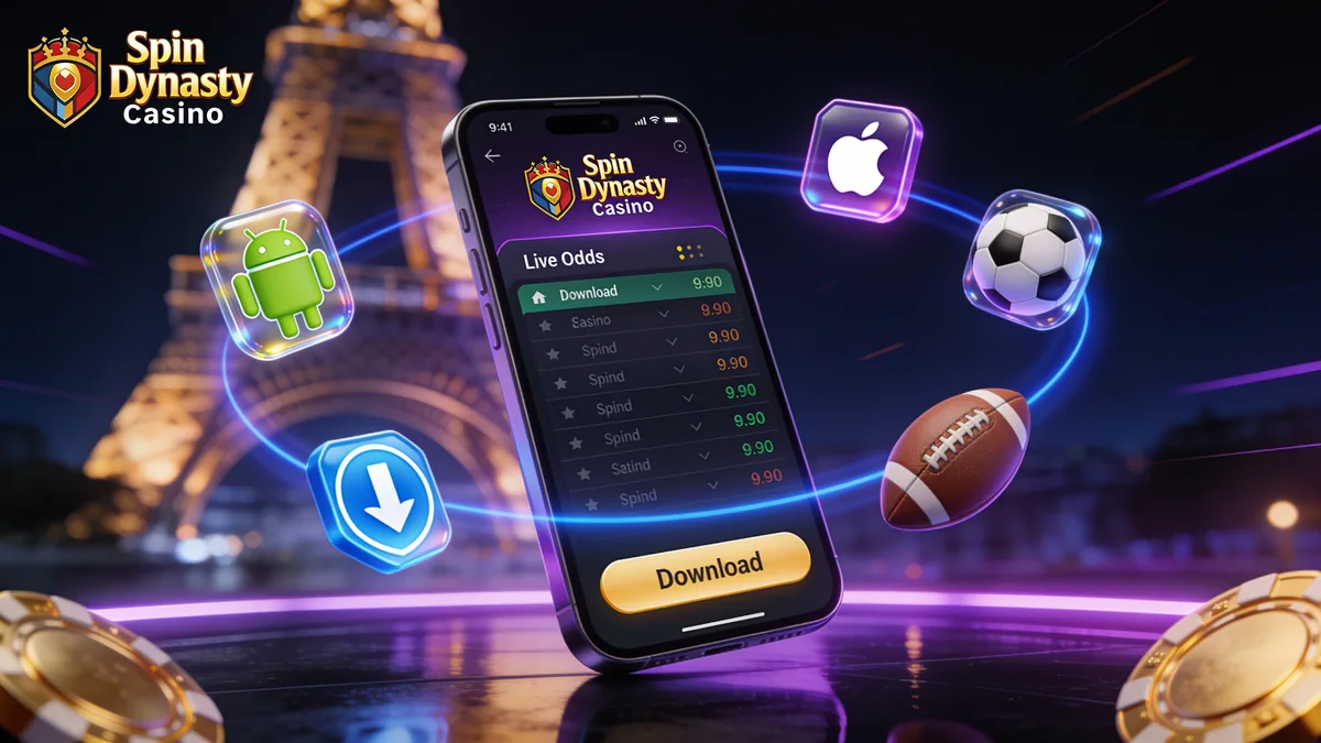 Application mobile Spin Dynasty pour les joueurs en France