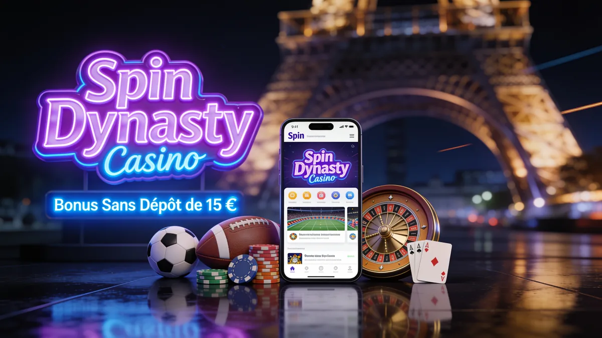 Bonus Sans Dépôt de 15 € — spin dynasty casino en France